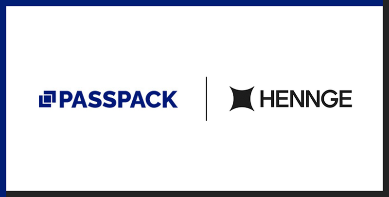 HENNGEとPasspackのロゴ
