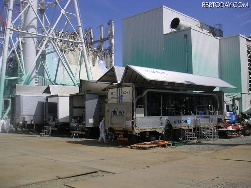 福島第一原子力発電所4号機使用済燃料プール塩分除去装置