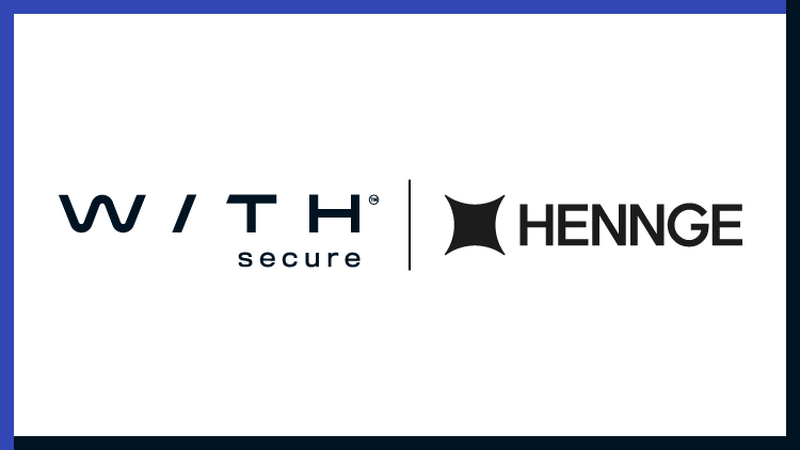 HENNGEとWithSecureのロゴ