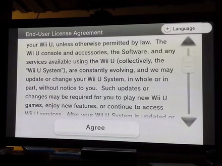 Wii Uのエンドユーザーライセンスに困惑の声 拒否したいユーザーは為す術なく Scannetsecurity
