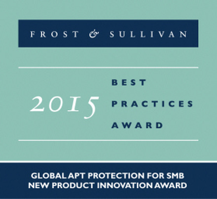 「APT Blocker」がFrost & Sullivanの新製品イノベーションアワードを受賞（ウォッチガード）