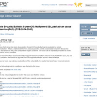 、Juniper Networksによる脆弱性情報