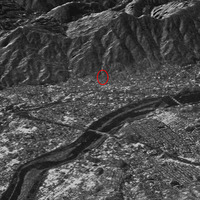 広島市の土砂災害発生地域の「だいち2号」からの観測データを公開(JAXA) 画像
