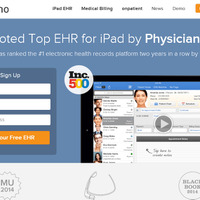 drchrono Electronic Health Record（EHR）のサイト