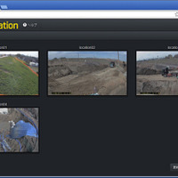 ネットワークカメラを簡単に管理できる「ViewCamStation」。ネット回線を使えば遠隔地の監視も可能だ。