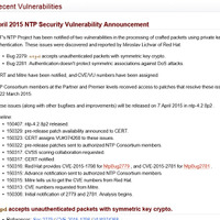 「ntpd」に複数の脆弱性、アップデートを呼びかけ（JVN） 画像
