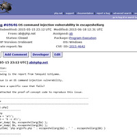 Windows版PHPに、OSコマンドを実行される脆弱性（JVN） 画像