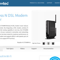 「Actiontec GT784WN Wireless N DSL モデムルータ」のページ