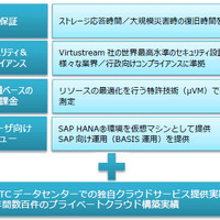 基幹系システムに特化したクラウドサービスを提供（CTC、SAPジャパン、Virtustream） 画像