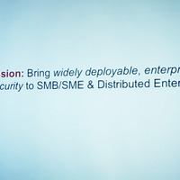 同社ミッション「中小企業にエンタープライズレベルのセキュリティを」