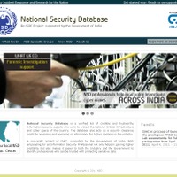 インド国家セキュリティデータベース(NSD：The National Security Database)