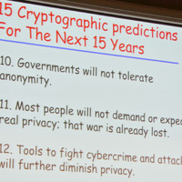 これから15年間の暗号とサイバーセキュリティに関わる15の未来予測、プライバシーに関する予測