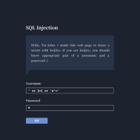 SQLインジェクション演習（Flatt Security Learning Platform サービスイメージ）