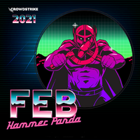 CrowdStrike Adversary Calender 2021 年 2 月（ Hammer Panda ） 画像
