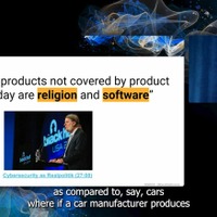 2014年、エコロフはサイバー保険やソフトウェア製造責任に関する問題を提起した