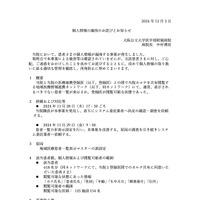 リリース（個人情報の漏洩のお詫びとお知らせ）