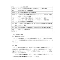 リリース（個人情報漏えい状況）
