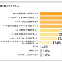 脆弱性対応における課題を教えてください。