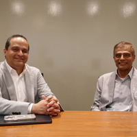 （左） CEO 兼 共同創業者 Ameya Talwalkar 氏（右）VP, ビジネスデベロップメント担当  Arun Gowda 氏
