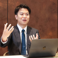 Cloudbase株式会社 代表取締役 岩佐 晃也 氏（撮影：宮川 舞子）