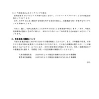 リリース（役員報酬の減額について）