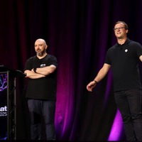 左：Andrzej Olchawa氏、右：Milenko Starcik氏