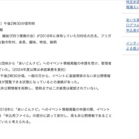 リリース（事案の概要）