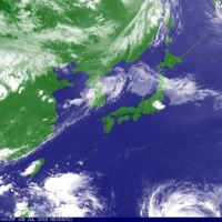 気象庁、衛星画像