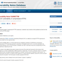 CERT/CCによる脆弱性情報（英語）