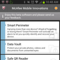 「McAfee Mobile Innovations」で隠しアプリを検出