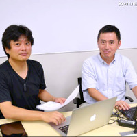 日本インターネットプロバイダー協会 秋山 卓司 氏（左）と、日本ネットワークインフォメーションセンター 山崎 信 氏（右）