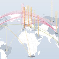 DDoS攻撃の現状が把握できるDigital Attack Map