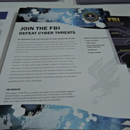FBIのサイバー犯罪対策部門の勧誘チラシ