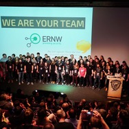 TROOPERS16 のホスト ENNO REY 氏とカンファレンスを支えた ERNW 社のスタッフたち