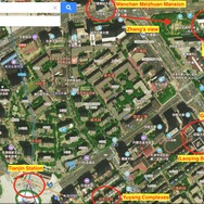 ZHANG氏は、「Wanchan Meizhuan Mansion」から火事の写真を撮影したとみられる。このマンションは、Yuyang Complex（ZHANG氏の掲載登録者住所の1つ）とGuanfu Mansion（Laoying Baichen社の掲載住所）の両方に比較的近い