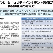 セキュリティインシデント実例に学ぶ再発防止策の考え方