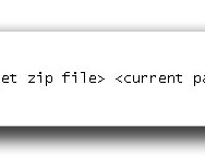 WinRAR のコマンドライン「a＜対象とするZIPファイルのパス＞＜ワームの現在のパス＞」