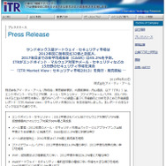 ITRによる発表