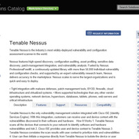 ネットワーク脅威データの検知・評価製品に「Cisco ISE」を統合（テナブル・ネットワーク・セキュリティ） 画像