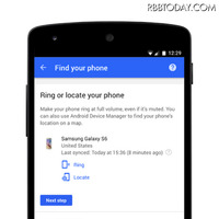 「スマートフォンを探す」機能を追加、AndroidデバイスのほかiPhoneやiPadも対象に(Google) 画像