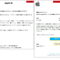 添付のPDFファイルをWebブラウザから開かせる偽Appleメールを確認（フィッシング対策協議会） 画像