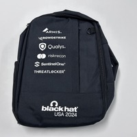 創刊 26 周年記念キャンペーンのおしらせ（4）特典『 Black Hat USA 2024 参加者用バックパック』 画像
