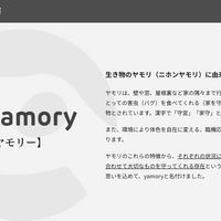 Web ページのヤモリ（ yamory ）とその縁起について 画像