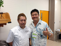 オーナーパティシエの田島さん自らお持ちいただきました