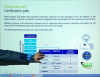 SOC として、ISO やカーネギーメロンの認証を取得し、取材時は FIRST の認証取得を準備していた