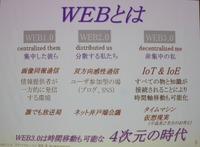 WEB3.0では、時間軸を超えた世界が展開される