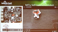 おもちゃの自立ロボットはSonic Gunで簡単に倒れる