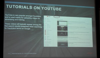 YouTubeに公開されている詐欺のチュートリアル