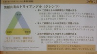 情報のトライアングルの問題