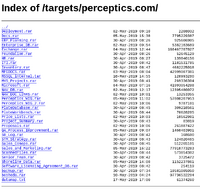 ダークウェブ上に公開された Perceptics から盗まれたファイルのアーカイブ